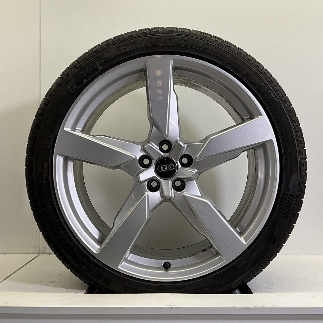 AUDI SQ5 Q5 SET VELGEN + WINTERBANDEN 21 INCH, Auto-onderdelen, Banden en Velgen, Gebruikt, 255 mm, -, -