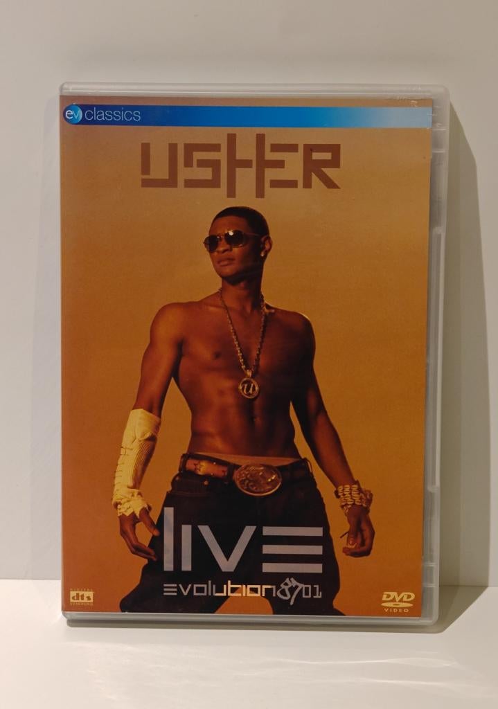 Usher – Live Evolution 8701 | Volledige show + bonus r&b dvd, Cd's en Dvd's, Dvd's | Muziek en Concerten, Zo goed als nieuw, Alle leeftijden