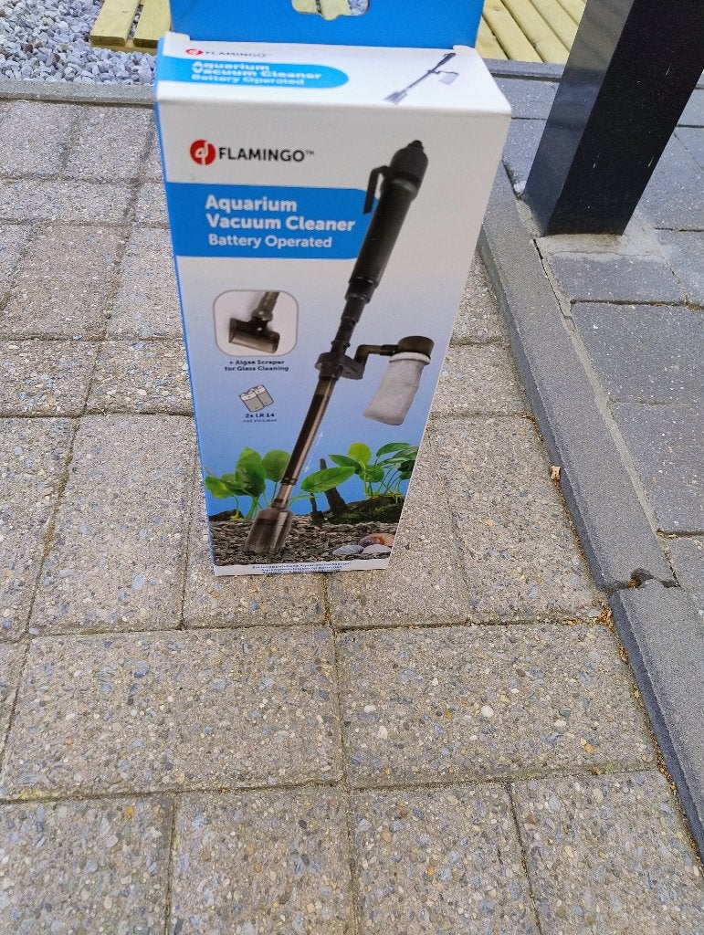 Aquarium stofzuiger, Ophalen, Gebruikt