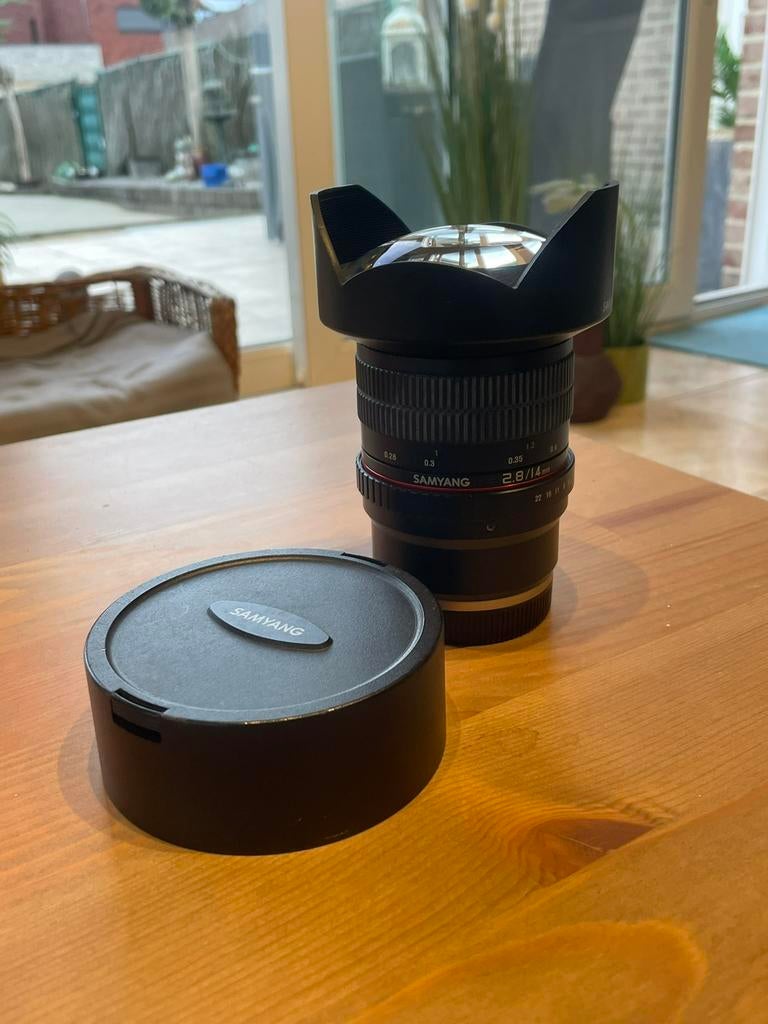 Samyang 14 mm f2.8 voor sony fe, Enlèvement, Comme neuf