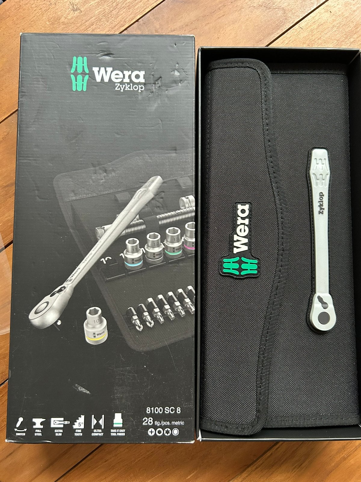 Wera Wera 8100 SC 8 Zyclop Metal Switch 1/2 Neuf, Ophalen of Verzenden