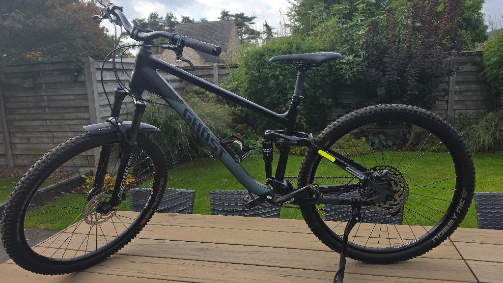 MTB Ghost Kato essential XL fully, Zo goed als nieuw, Schijfrem, 53 tot 57 cm, Ophalen