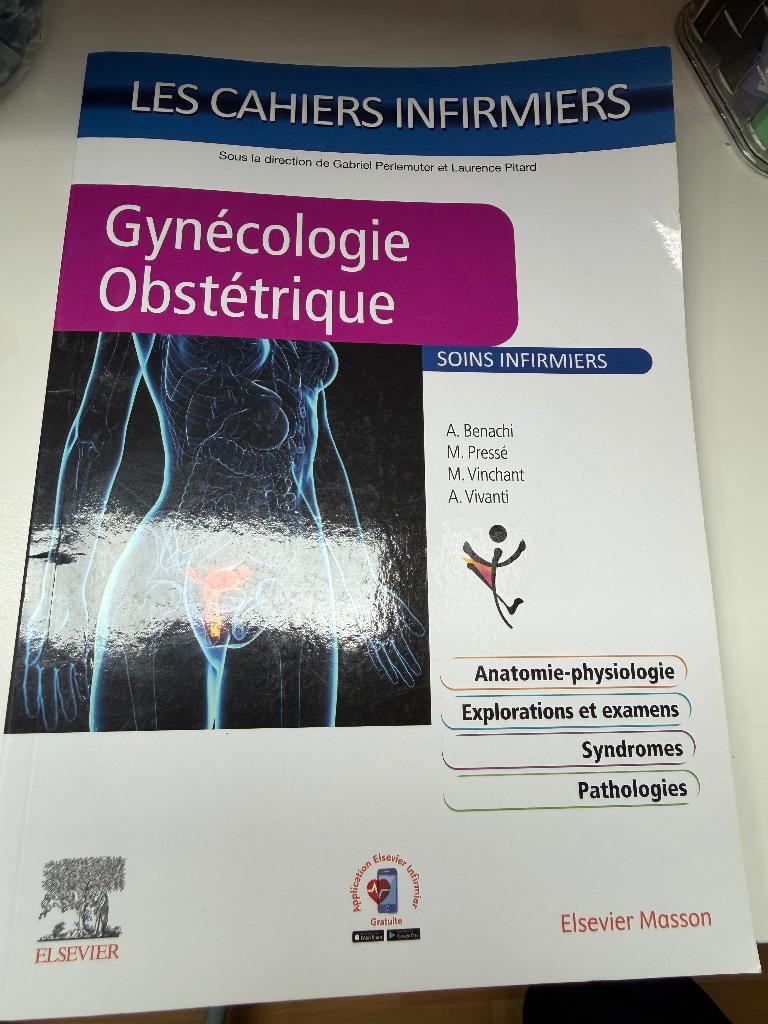 Gynécologie obstétrique, Enlèvement, Comme neuf, Enseignement supérieur, Elsevier Masson