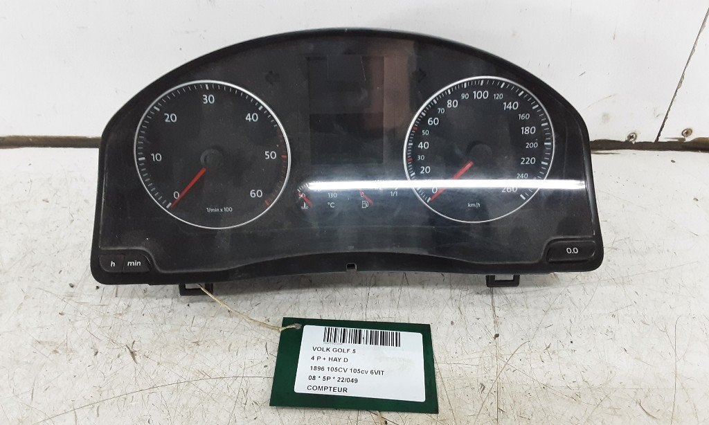 KM TELLER Volkswagen Golf V (1K1) (1K0920864B), Auto-onderdelen, Gebruikt, Volkswagen, Volkswagen AG, Kundenbetreuung@volkswagen.de