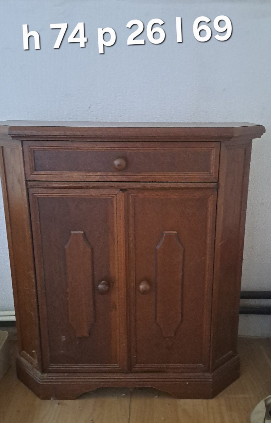 meuble d’entrée, Enlèvement