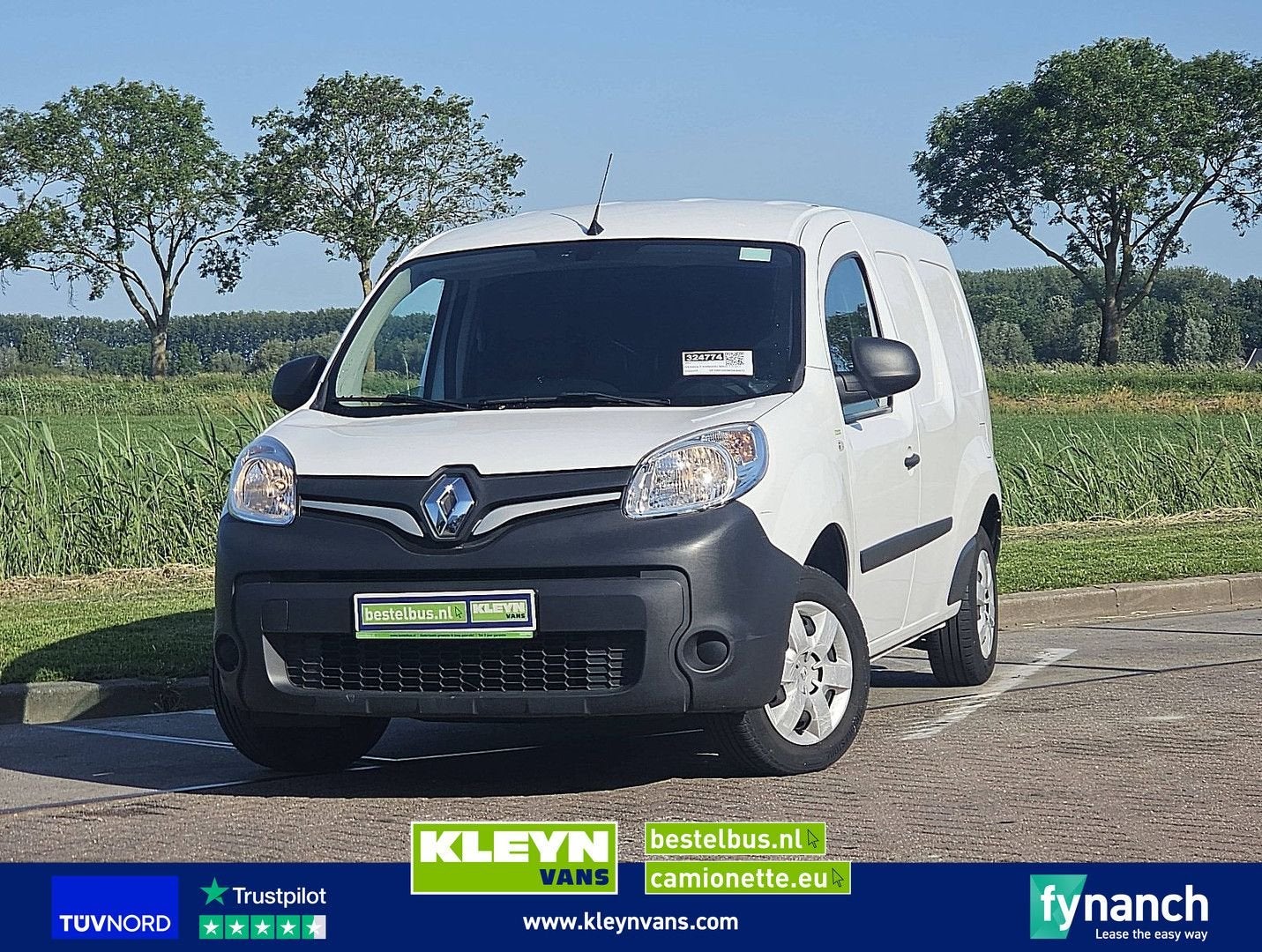Renault KANGOO MAXI 1.5 DCI 3-Zit 95Pk Euro6 XL!, Airconditioning, Renault, Wit, Bedrijf