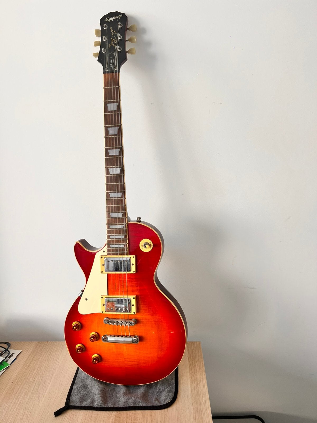 Gibson Les Paul Ephiphone linkshandig, Musique & Instruments, Instruments à corde | Guitares | Électriques, Enlèvement, Utilisé