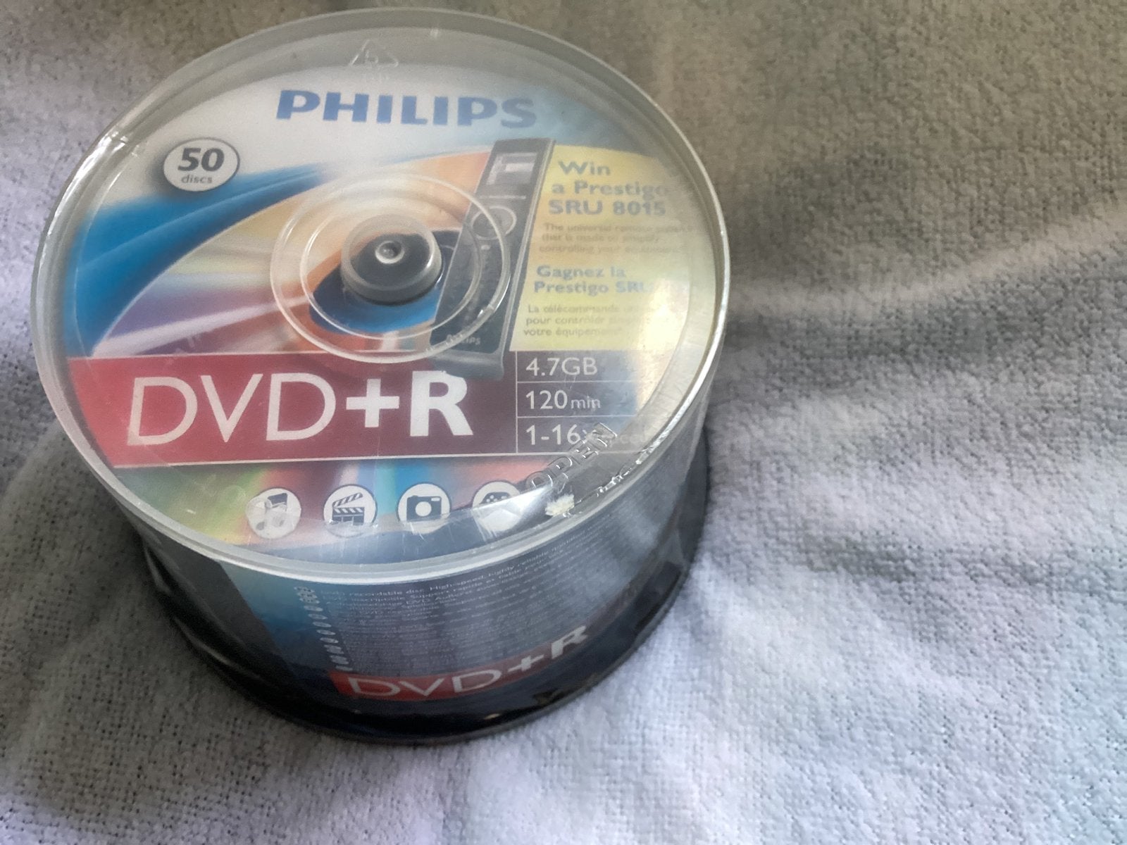 La boîte de 50 dvd + R, Computers en Software, Ophalen, Nieuw, Dvd