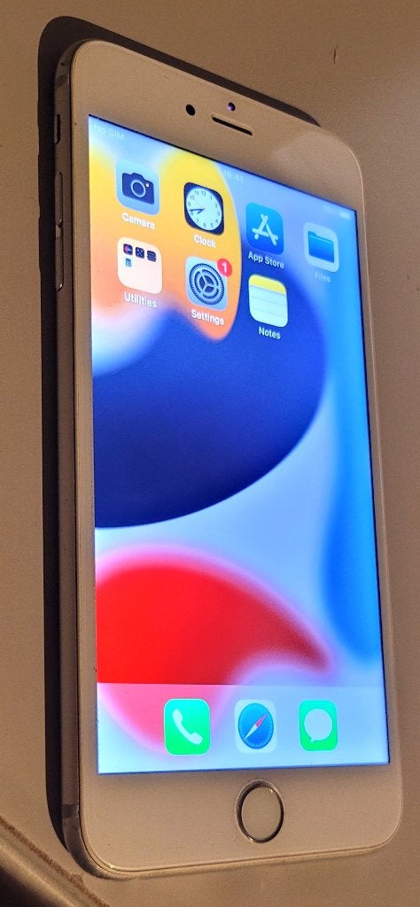 iPhone 6s Plus 16GB Silver (rear camera and Touch ID broken), Gebruikt, 16 GB, Verzenden, IPhone 6S Plus