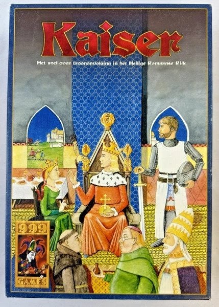 Kaiser Bordspel compleet 999 Games Gezelschapsspel spel 2004, Hobby en Vrije tijd, Verzenden, Zo goed als nieuw, 999 games