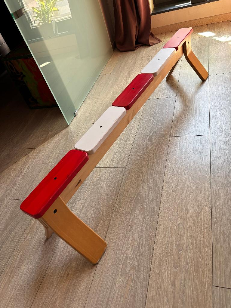 Evenwichtsbalk, Ophalen, Gebruikt, Materiaal