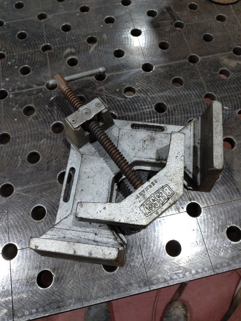 Bessey hoekspanner, Ophalen, Zo goed als nieuw, Bankschroef
