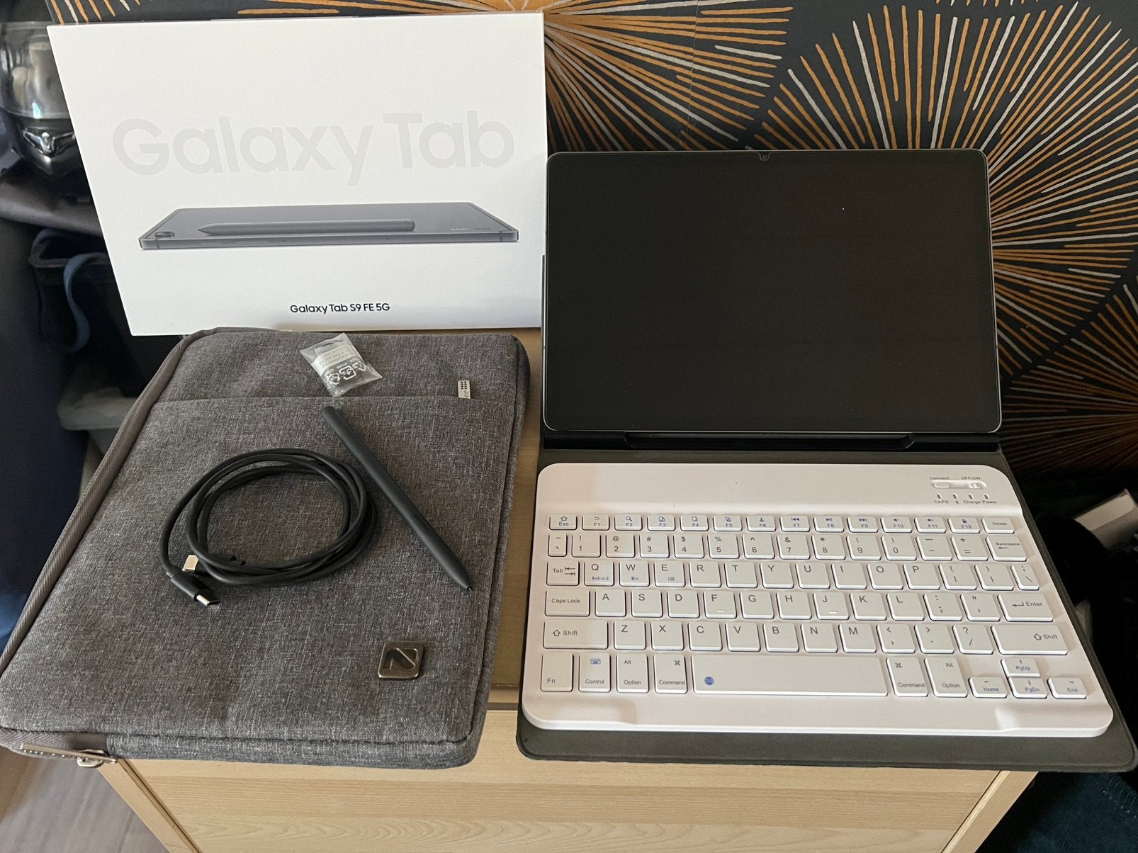 Samsung galaxy tab S9 FE 5G 128gb, Enlèvement ou Envoi, Comme neuf