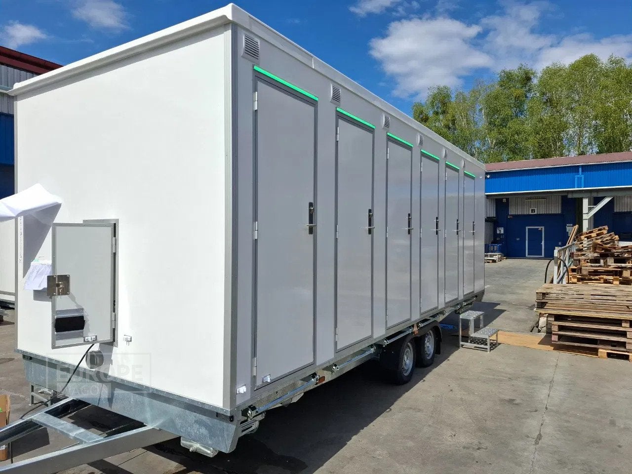 EasyWagon 12 klepper toiletwagen 12 toiletten