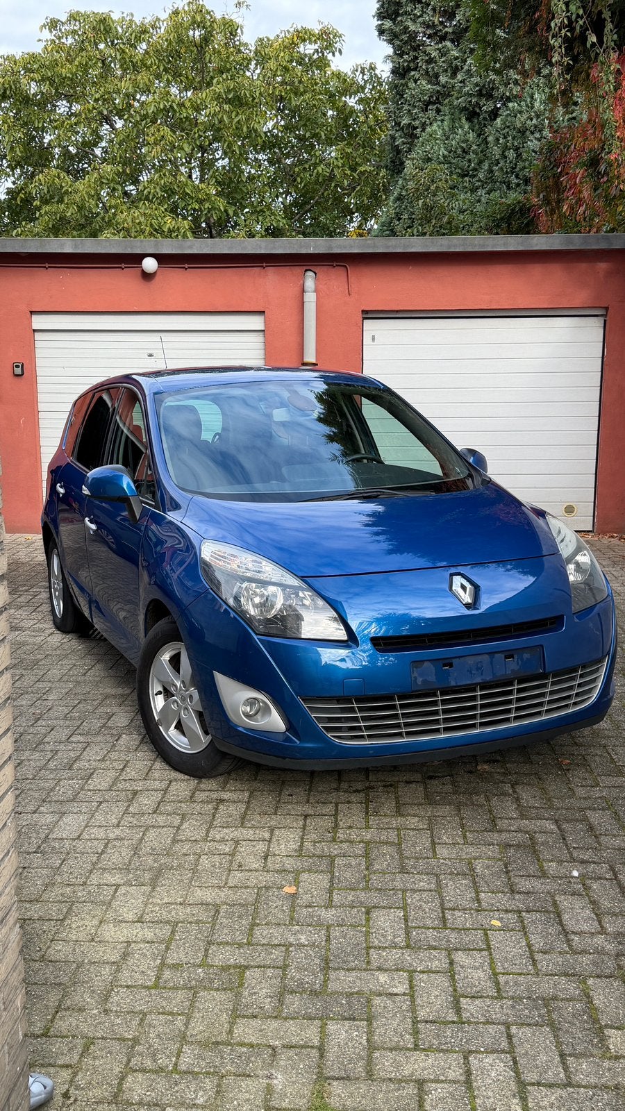 Renault Scenic 2011, Auto's, Euro 5, Monovolume, Zwart, Blauw
