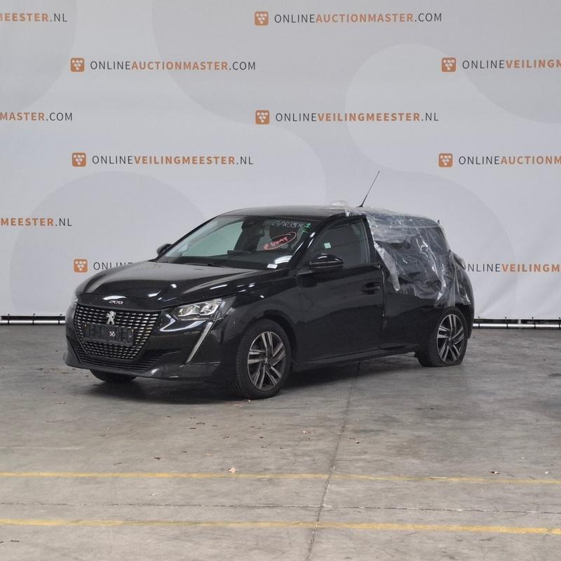 Schade auto, Peugeot, 208, 1.2 PureTech Allure Pack, 2023, Auto's, Peugeot, Bedrijf, ABS, Achteruitrijcamera, Airbags, Airconditioning