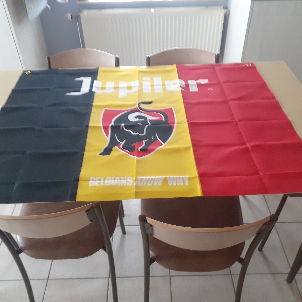 Drapeau du diable rouge flambant neuf de 1,20 x 0,90 mètre., Enlèvement ou Envoi, Neuf