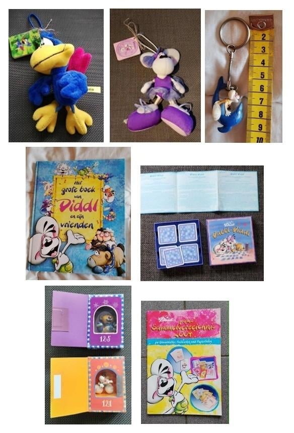 diddl sleutelhangers, boek, memo, beeldjes, Collections, Diddl, Neuf, Diddl, Enlèvement ou Envoi
