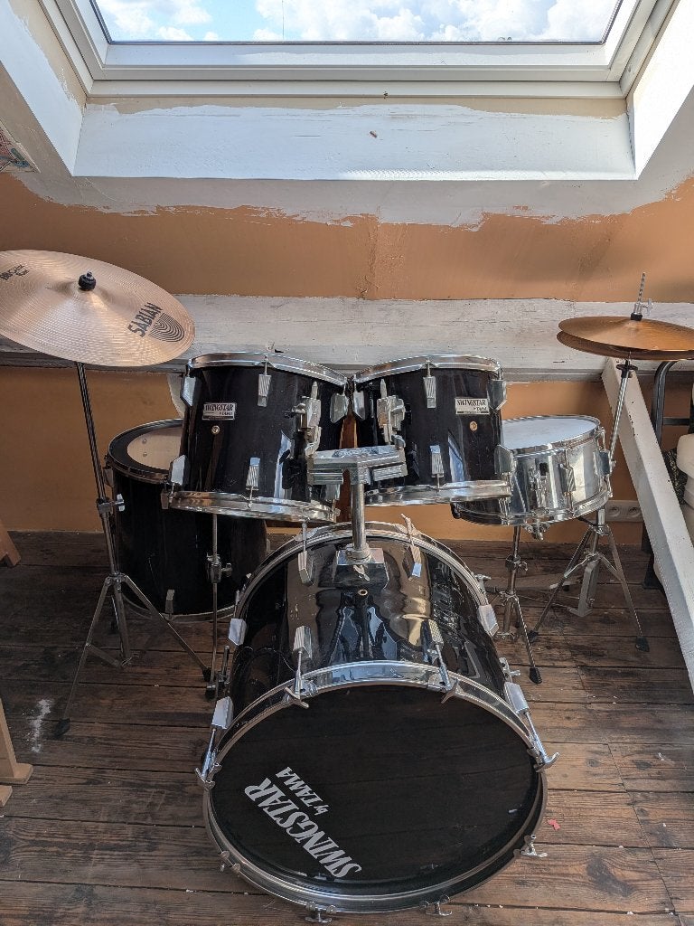 Tama Swingstar Drums, Muziek en Instrumenten, Drumstellen en Slagwerk, Ophalen, Gebruikt, Tama