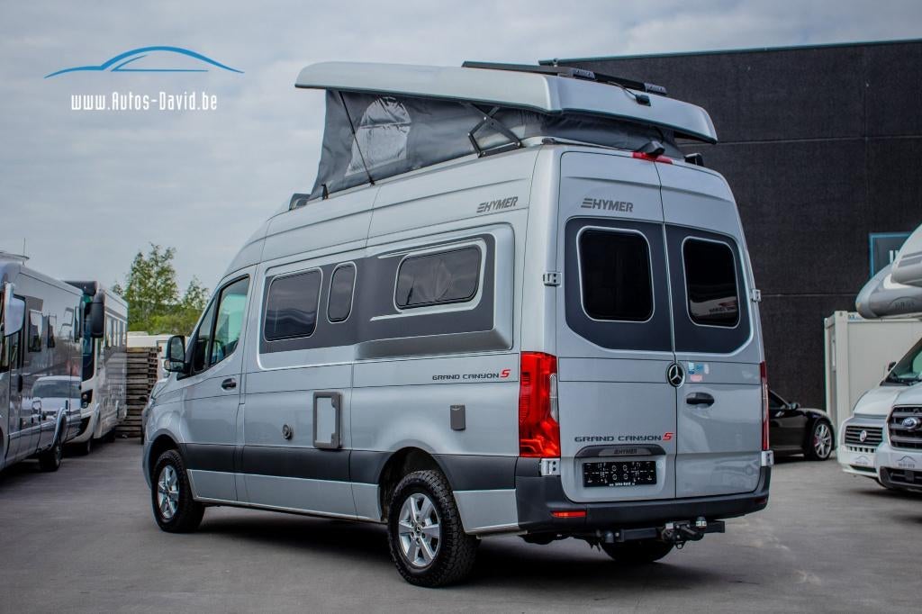Hymer Grand Canyon S 4X4 Mercedes Sprinter Aut. 4 Slaappl, Automaat, Chemisch toilet, Koelkast, Bedrijf