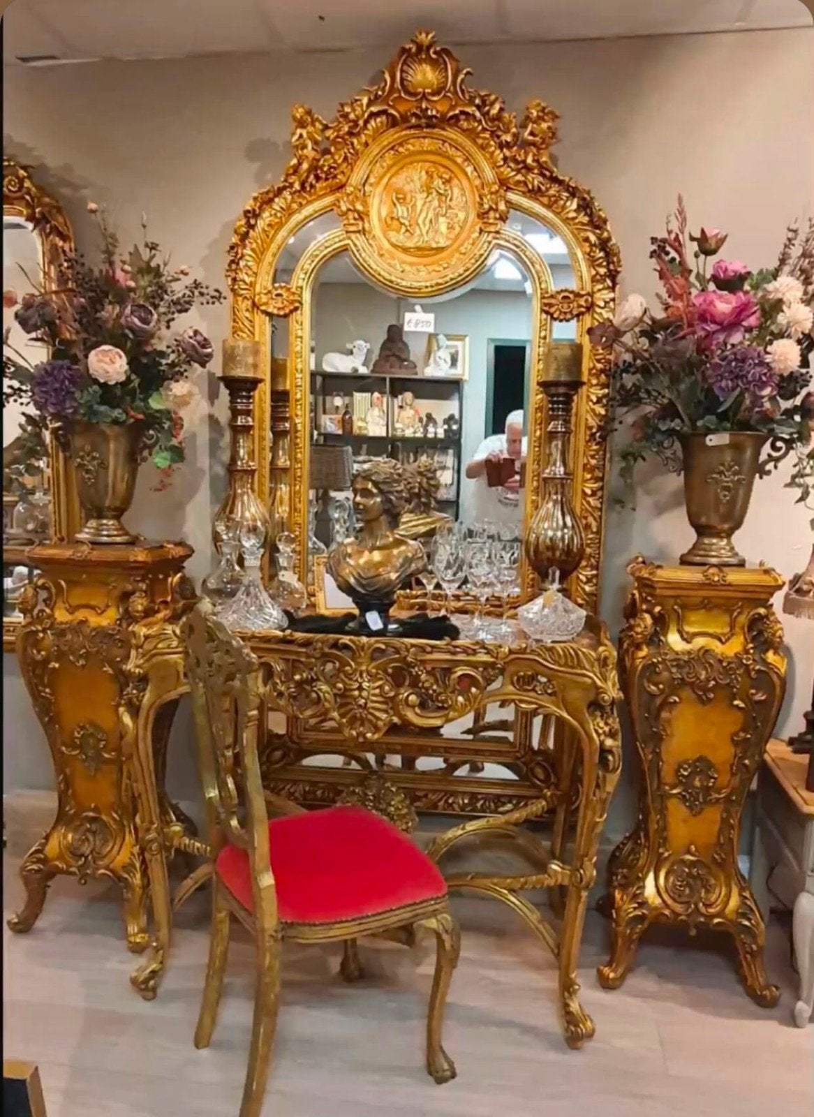 Italiaanse rococo Zuilen, Ophalen