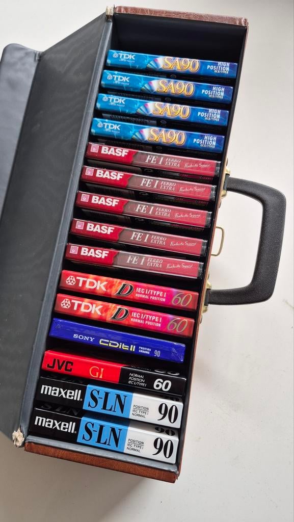 Lege cassette bandjes nieuw in verpakking, Cd's en Dvd's, Cassettebandjes, Ophalen