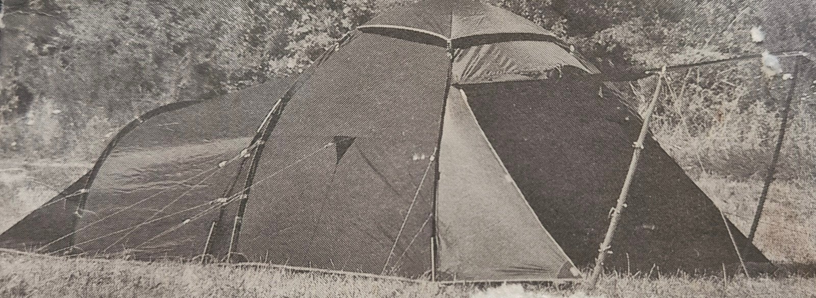 TENT GRAND ILLUSION JACK WOLFSKIN, Caravans en Kamperen, Tenten, tot en met 5, Zo goed als nieuw, Ophalen of Verzenden