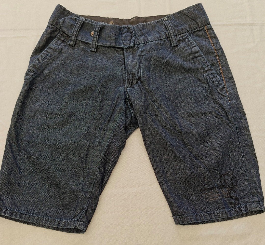Short / bermuda G-Star RAW  – taille 25 – denim bleu, Kleding | Heren, Broeken en Pantalons, Ophalen of Verzenden, Blauw