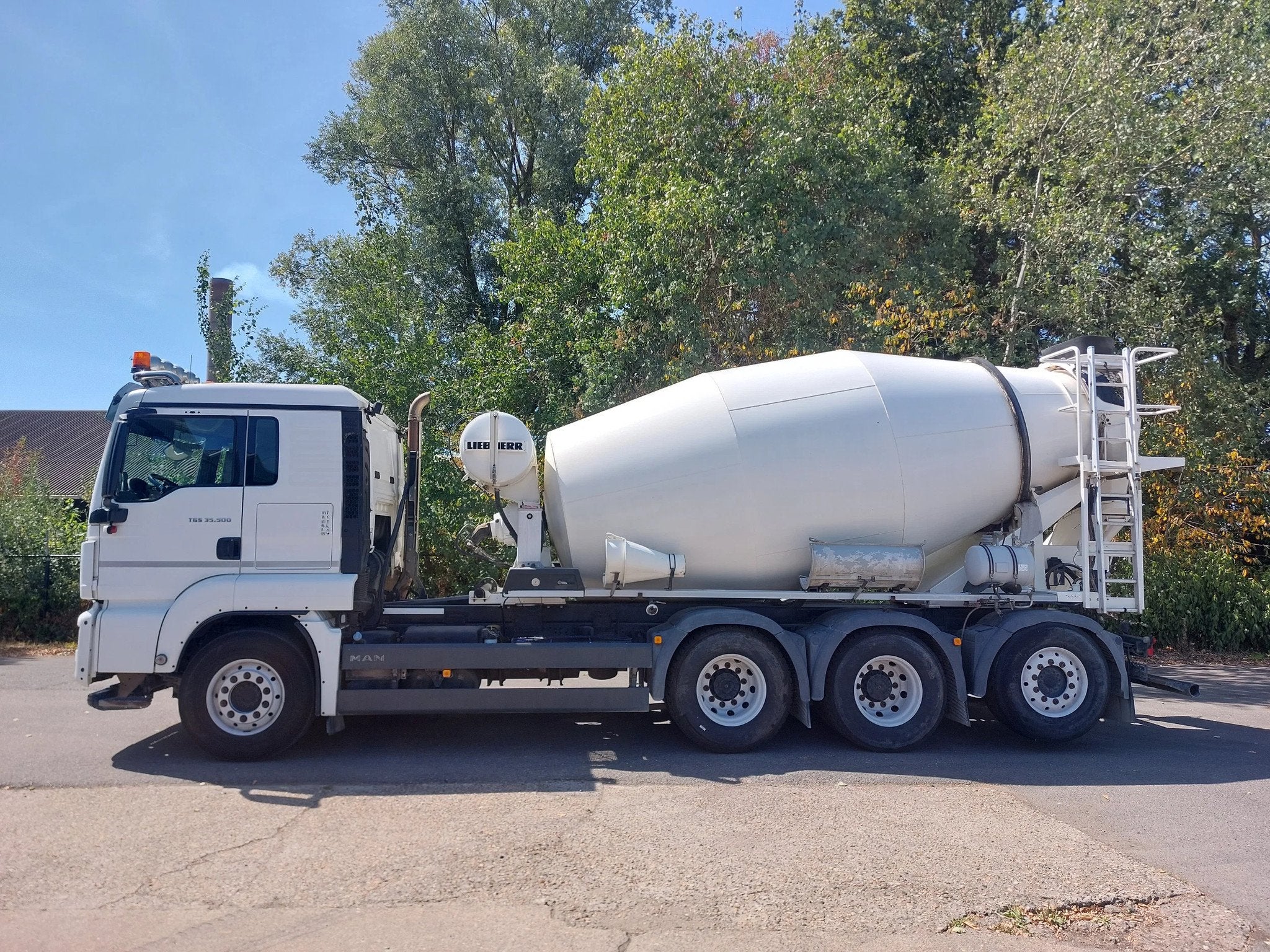 MAN TGS 35.500 8X4-4 BL LIebher-9m³ TOP !, Autos, Aide au démarrage en côte, Achat, Euro 6, Entreprise