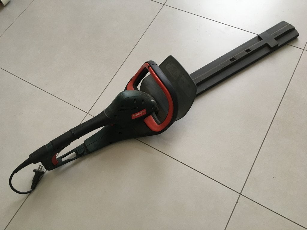 Taille-haie Metabo HS8555, Jardin & Terrasse, Enlèvement ou Envoi, Utilisé, Électrique, Metabo