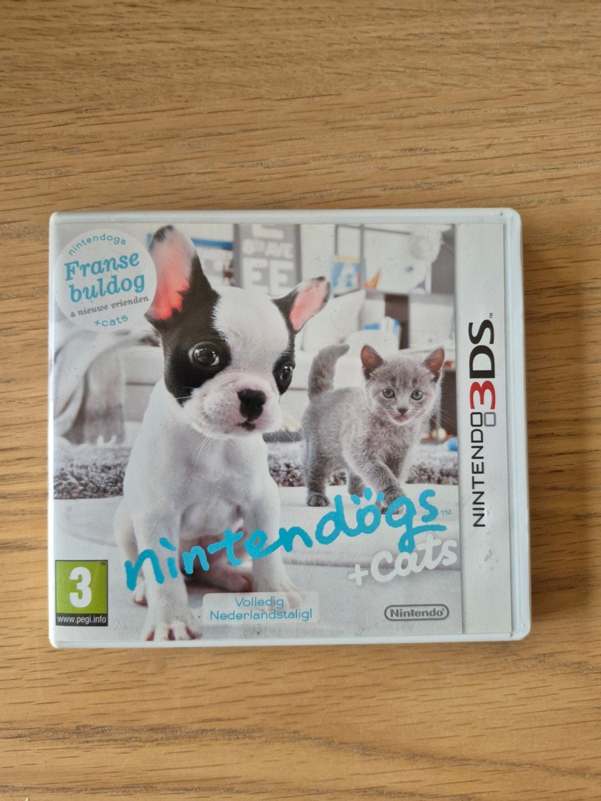 nintendogs + cats: French Bulldog & New Friends, Games en Spelcomputers, Games | Nintendo 2DS en 3DS, Ophalen, Simulatie, Vanaf 3 jaar