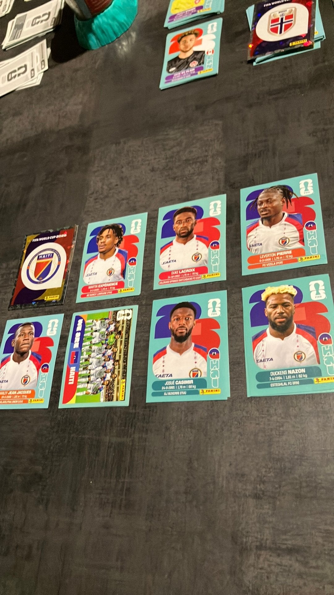 Panini stickers World Cup 2026 Haïti, Ophalen of Verzenden, Nieuw