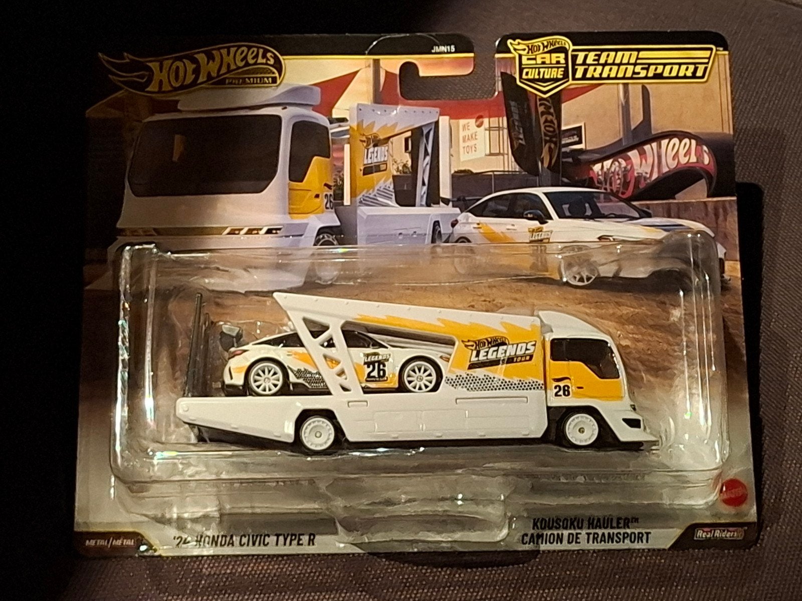 Hot wheels team transport 2024 honda civic type R, Ophalen of Verzenden, Nieuw
