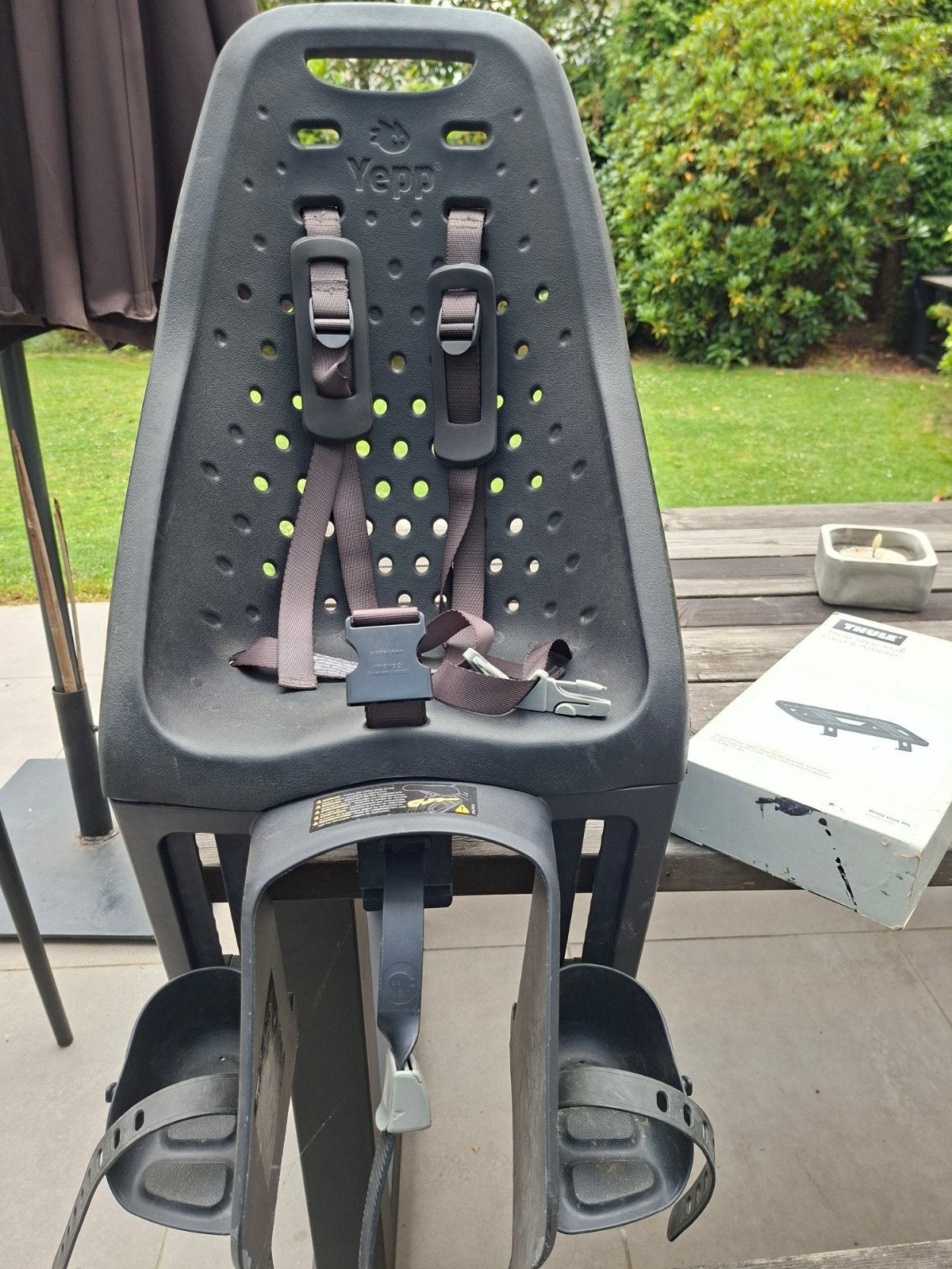 Siège de vélo Yepp avec adaptateur Thule Yepp Maxi et clé, Vélos & Vélomoteurs, Accessoires vélo | Sièges de vélo, Enlèvement
