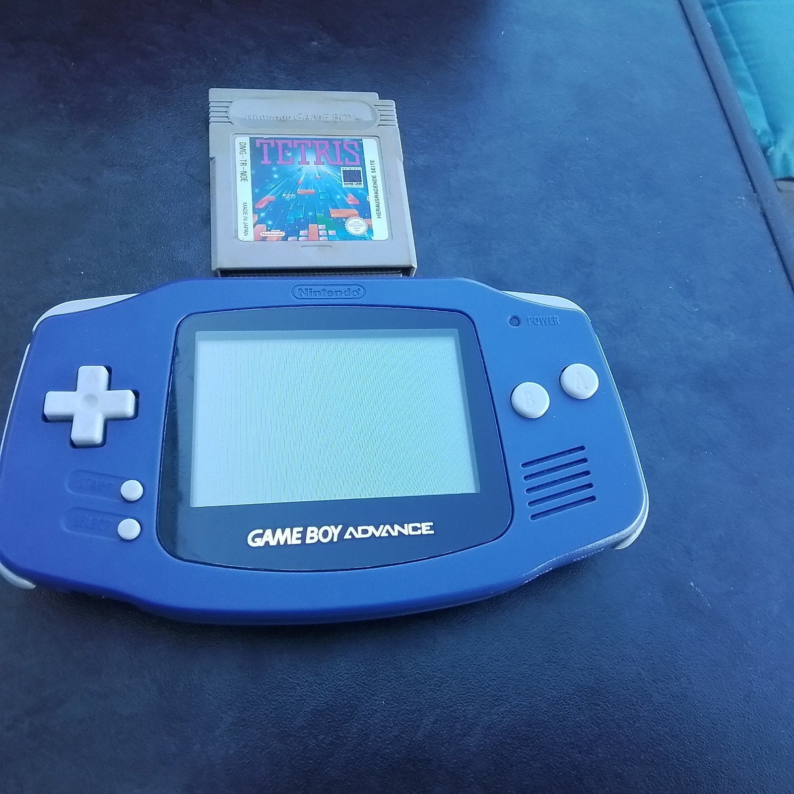 Nintendo gameboy advance gba paars tetris, Ophalen of Verzenden