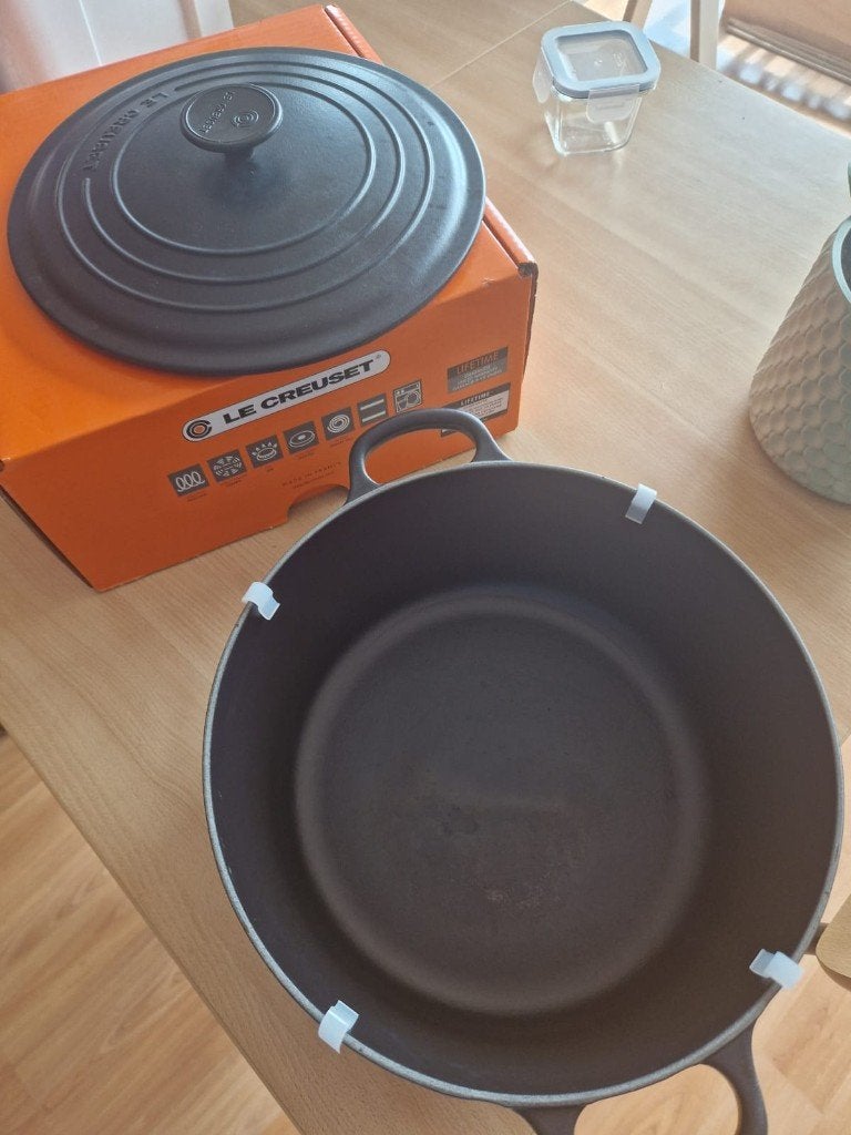 Le Creuset Cocotte 26 cm – 5,3 L, Ophalen, Gebruikt, Le Creuset, Met handvatten