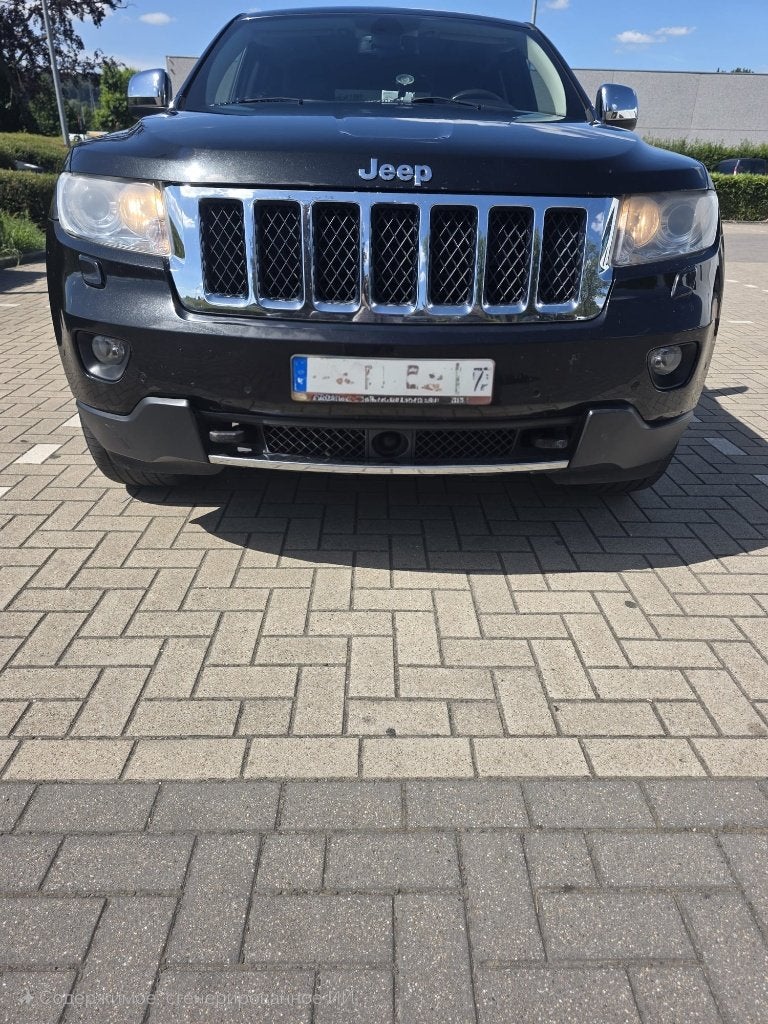 Jeep Grand Cherokee OVERLAND 4X4 3.0 V6 trekhaak, Auto's, Jeep, Automaat, Euro 5, Zwart, Leder