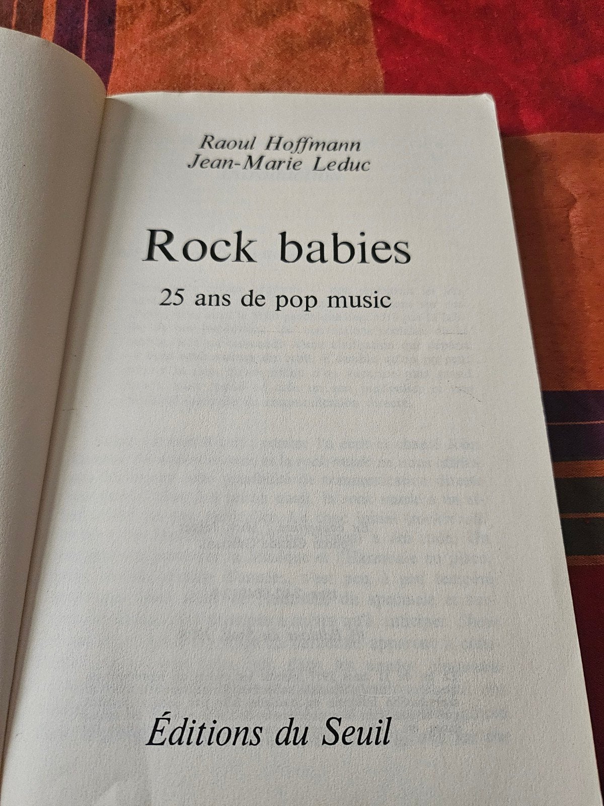 Rock Babies, Boeken, Ophalen of Verzenden