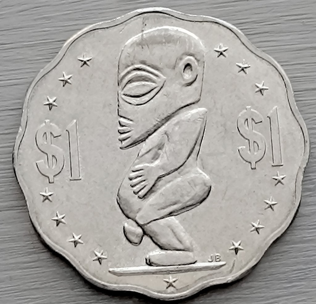 munt Cookeilanden  1dollar 2003, Timbres & Monnaies, Enlèvement ou Envoi