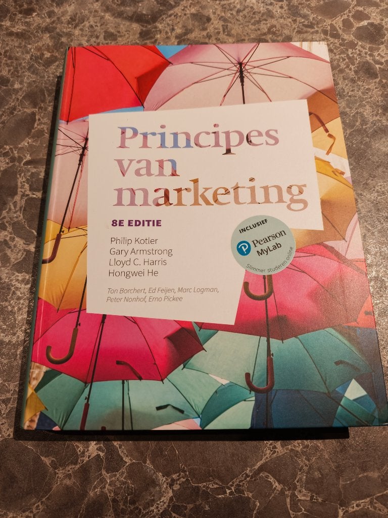 Principes van marketing (8e editie), Ophalen, Pearson, Zo goed als nieuw, Economie en Marketing