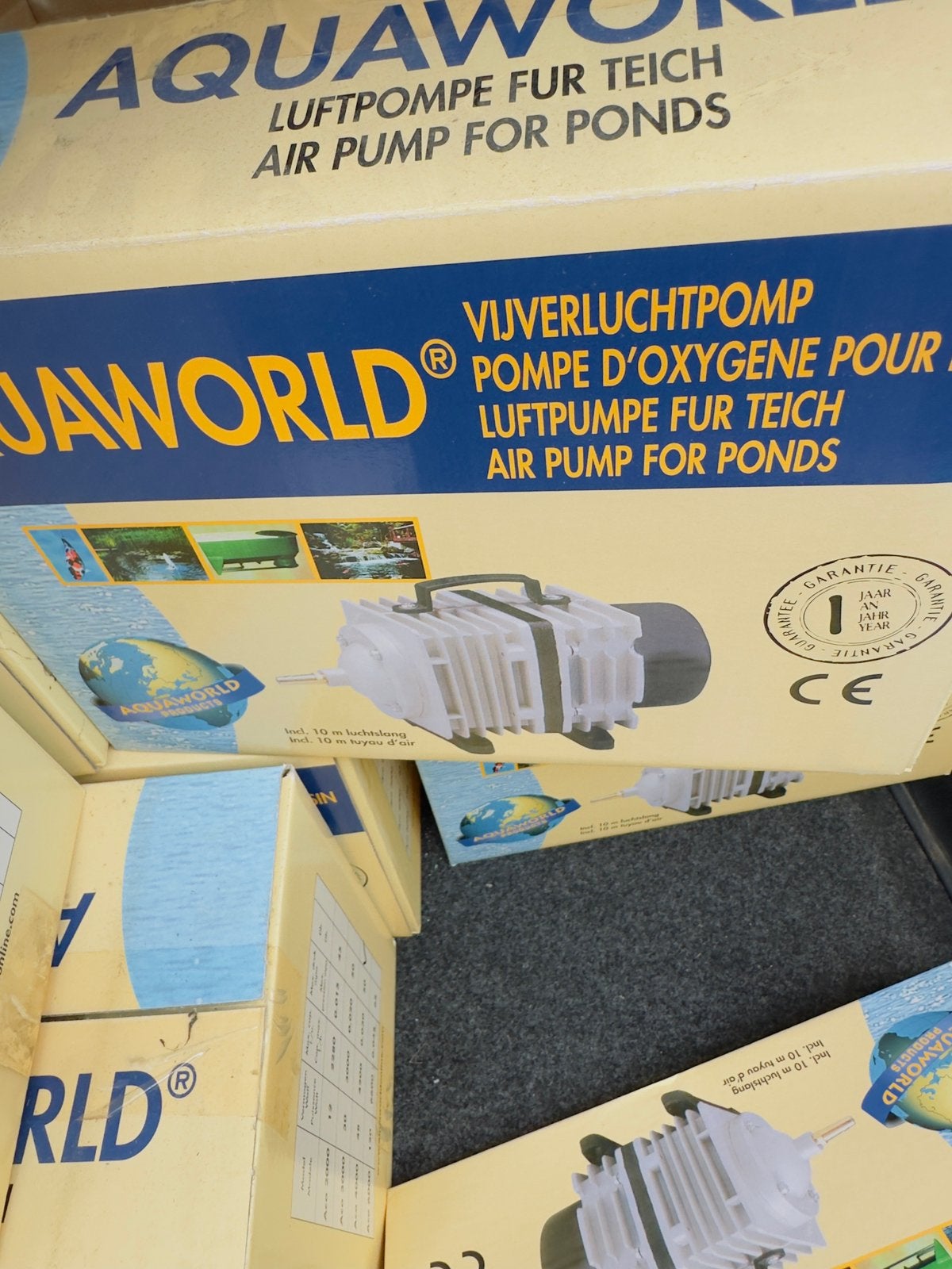 Gloednieuwe Aquaworld ACO-3000 & ACO-4000 Luchtpompen, Enlèvement ou Envoi, Comme neuf