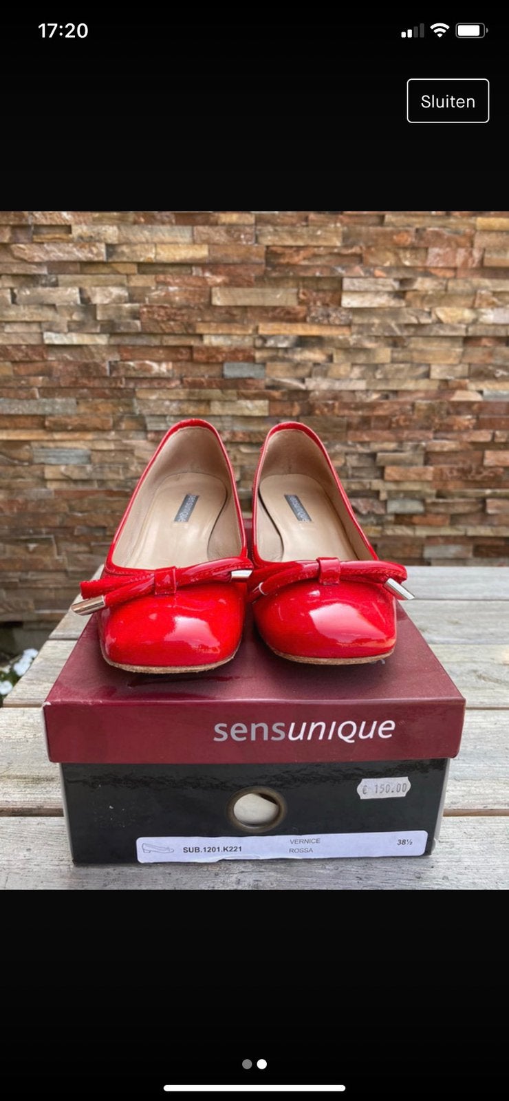Lakschoenen maat 38,5 Sens Unique, Kleding | Dames, Schoenen, Schoenen met lage hakken, Ophalen of Verzenden, Zo goed als nieuw