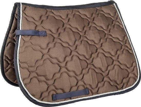 Zadeldekje HKM Bruin - Veelzijdigheid - Pony, Dieren en Toebehoren, Dressuurdekje, Nieuw, Ophalen of Verzenden, HKM