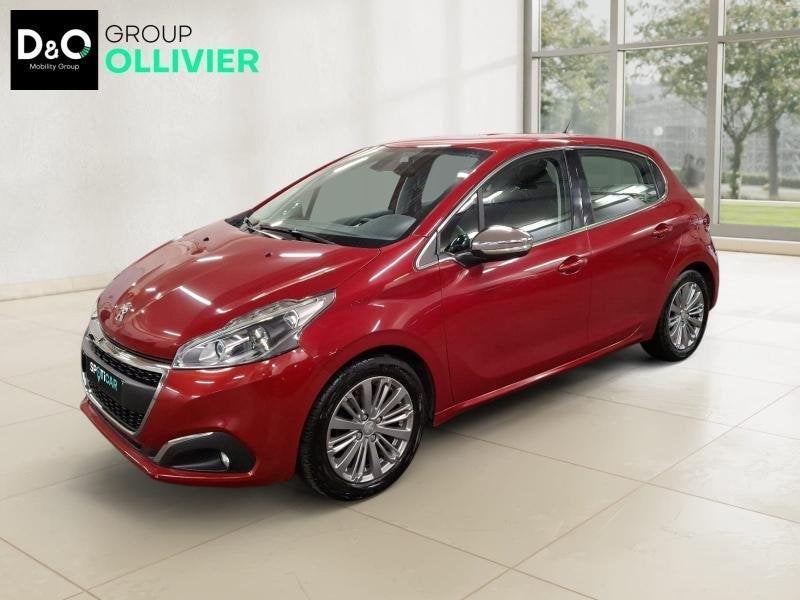 Peugeot 208 Allure, Rouge, Achat, Euro 6, Noir