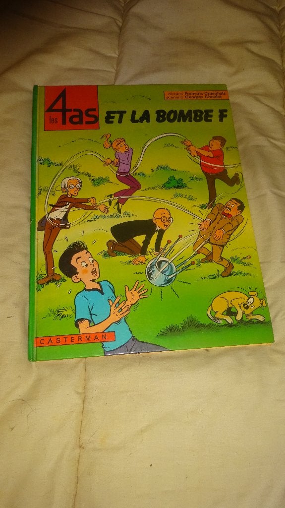 les 4 as et la bombe f, Enlèvement, Utilisé
