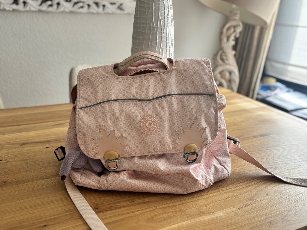 Cartable Kipling, Enlèvement ou Envoi, Comme neuf, Rose, Porte-documents ou Cartable