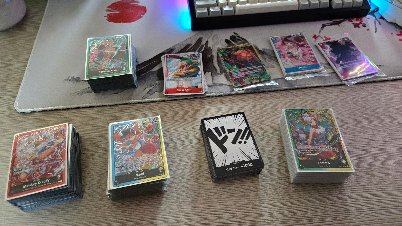 One Piece TCG collectie, Hobby & Loisirs créatifs, Jeux de cartes à collectionner | Autre, Enlèvement ou Envoi, Comme neuf, Plusieurs cartes