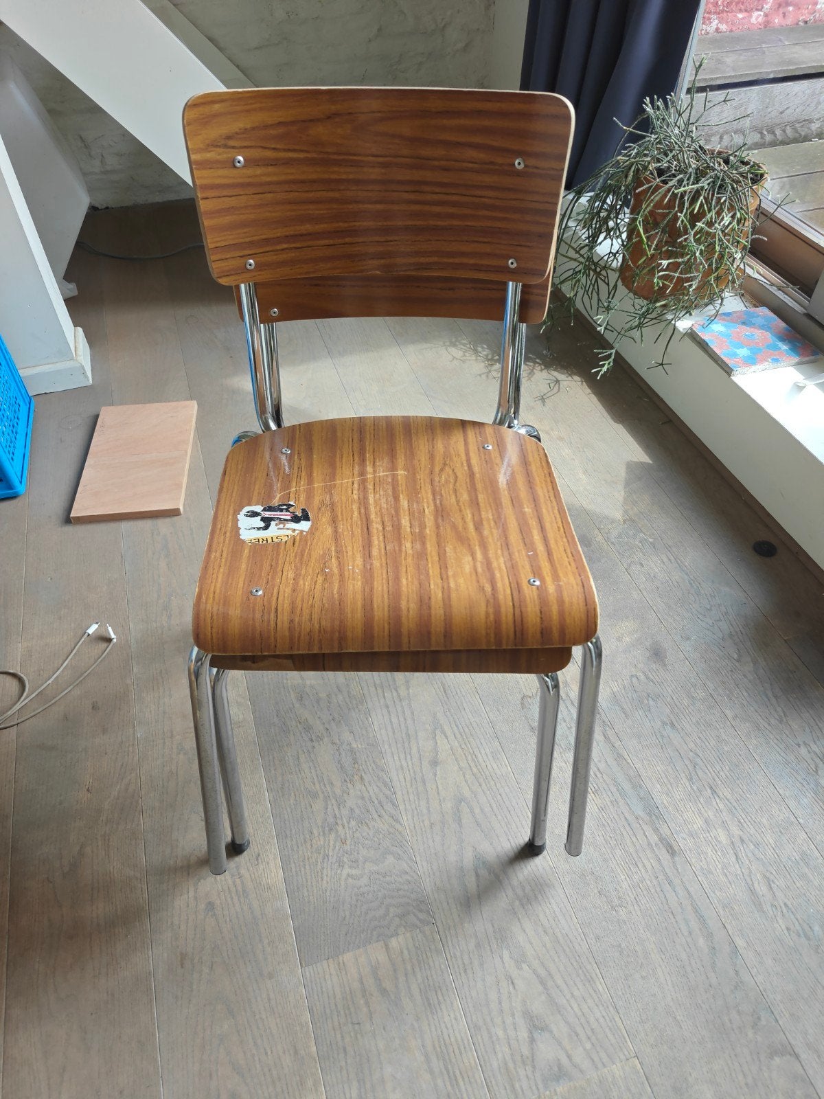 2 stoelen gratis, Ophalen, Gebruikt