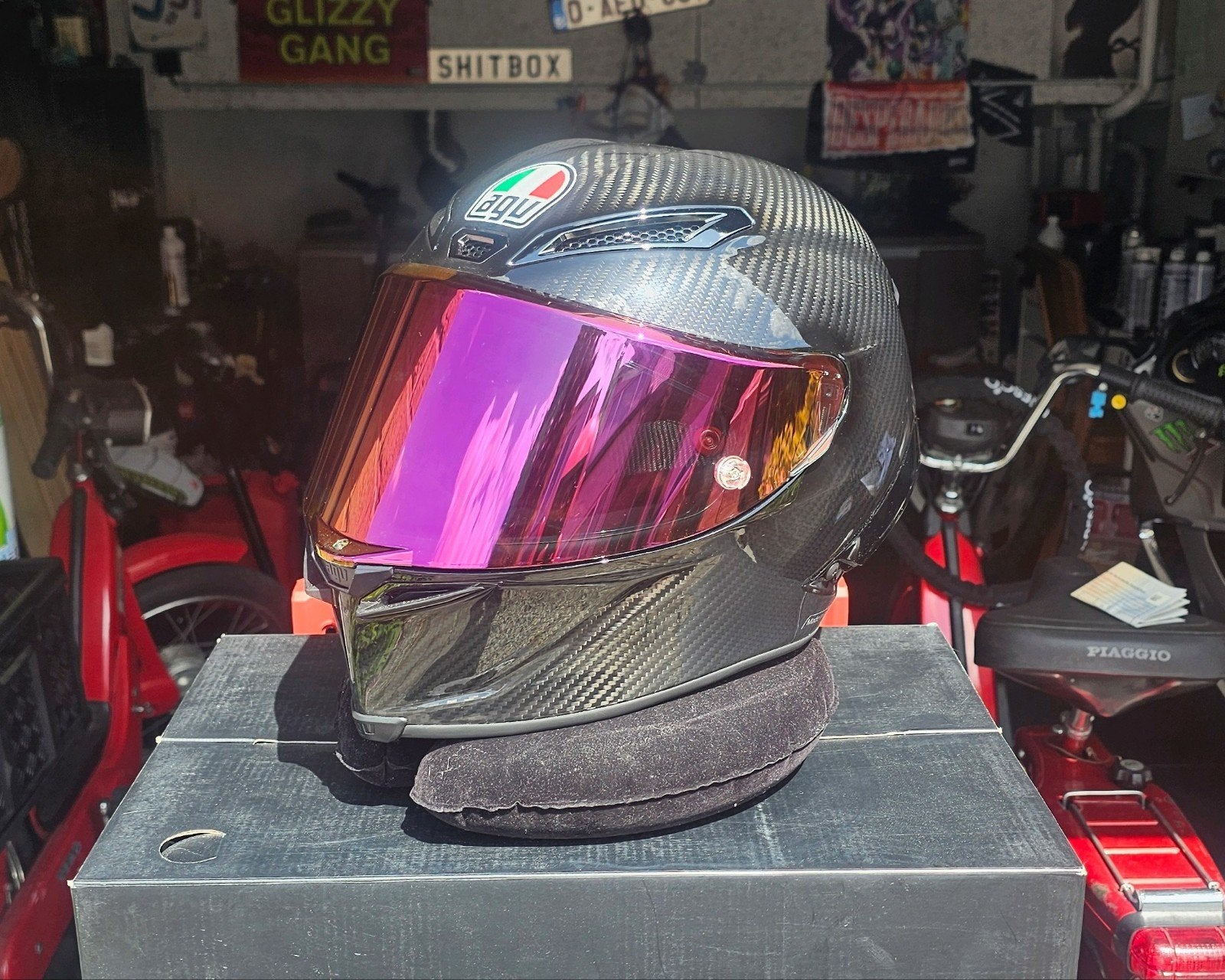 AGV PISTA GP RR, Motoren, Kleding | Motorhelmen, Heren, L, Ophalen, Nieuw met kaartje