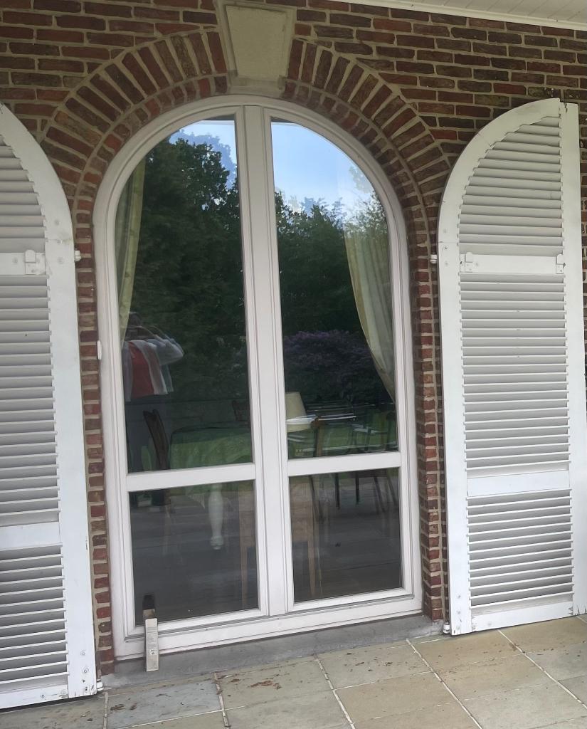 Châssis pvc, Double vitrage, 160 cm ou plus, Enlèvement, Utilisé